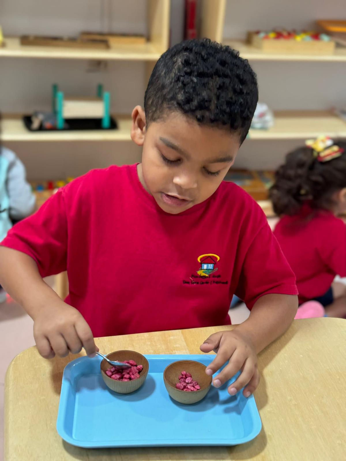 Niños juego de cocina